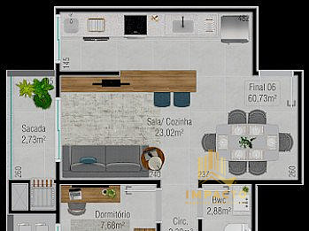 Apartamento, 2 quartos, 63 m² - Foto 49